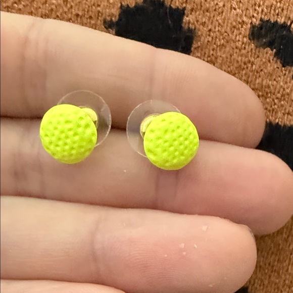 Jewelry - Bright Yellow Stud Earrings
